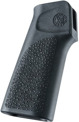 GRIP NO FINGER GROOVES BLKHOGUE AR15 15 DEGREE VERTICAL - American Ordnance