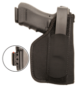 MEDIUM/LARGE AUTOS NYLON BLACKBLACKHAWK LASER HOLSTER #02 - American Ordnance