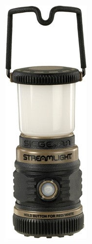 LANTERN WHITE LED &amp; RED LEDSTREAMLIGHT SIEGE AA BATTERY - American Ordnance
