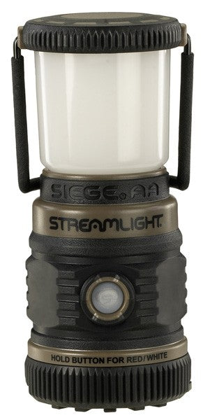LANTERN WHITE LED &amp; RED LEDSTREAMLIGHT SIEGE AA BATTERY - American Ordnance