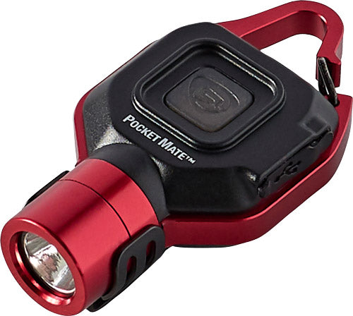 EDC LIGHT W/POCKET CLIP REDSTREAMLIGHT POCKET MATE USB - American Ordnance