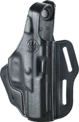 THUMB BREAK RH LEATHER BLACKBERETTA HOLSTER APX BELT SLIDE - American Ordnance