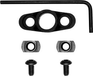 M-LOCK FULL ROTATING BLACKGROVTEC FLANGED PUSH BUTTON BS - American Ordnance