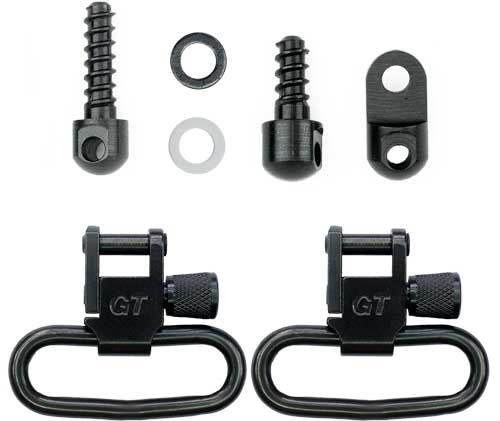 10/22#3 & 44 1.25" LOOPS  BLKGROVTEC SWIVEL SET FOR RUGER - American Ordnance