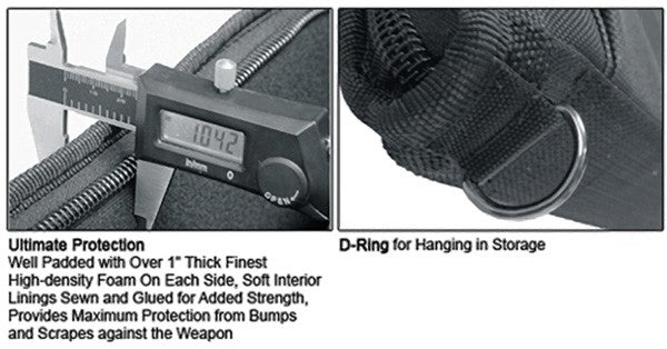 DC TACTICALUTG GUN CASE 42" BLACK - American Ordnance