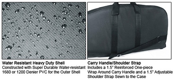 DC TACTICALUTG GUN CASE 42&quot; BLACK - American Ordnance