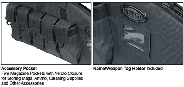 DC TACTICALUTG GUN CASE 42&quot; BLACK - American Ordnance