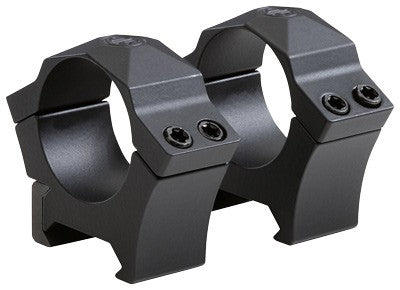 1" STEEL LOW BLACK MATTESIG OPTICS SCOPE RINGS ALPHA 1 - American Ordnance