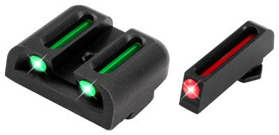 FOR GLOCK .45/10MM SETTRUGLO SIGHT SET FIBER OPTIC - American Ordnance