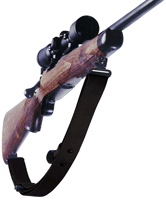 1-1/4" BLACK W/SWIVELSTOC SUPER SLING 2+ - American Ordnance