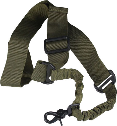 JE SLING 1 POINT BUNGEE GREEN - American Ordnance
