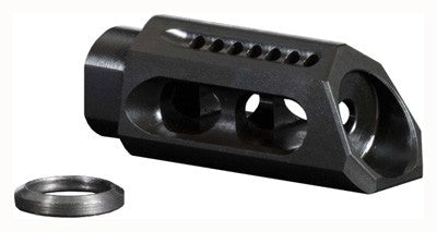 .308 5/8X24 THREADSYHM SLANT MUZZLE BRAKE/COMP - American Ordnance