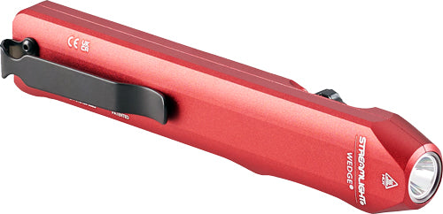 WHITE EDC RED W/POCKET CLIPSTREAMLIGHT WEDGE CARRY LIGHT - American Ordnance