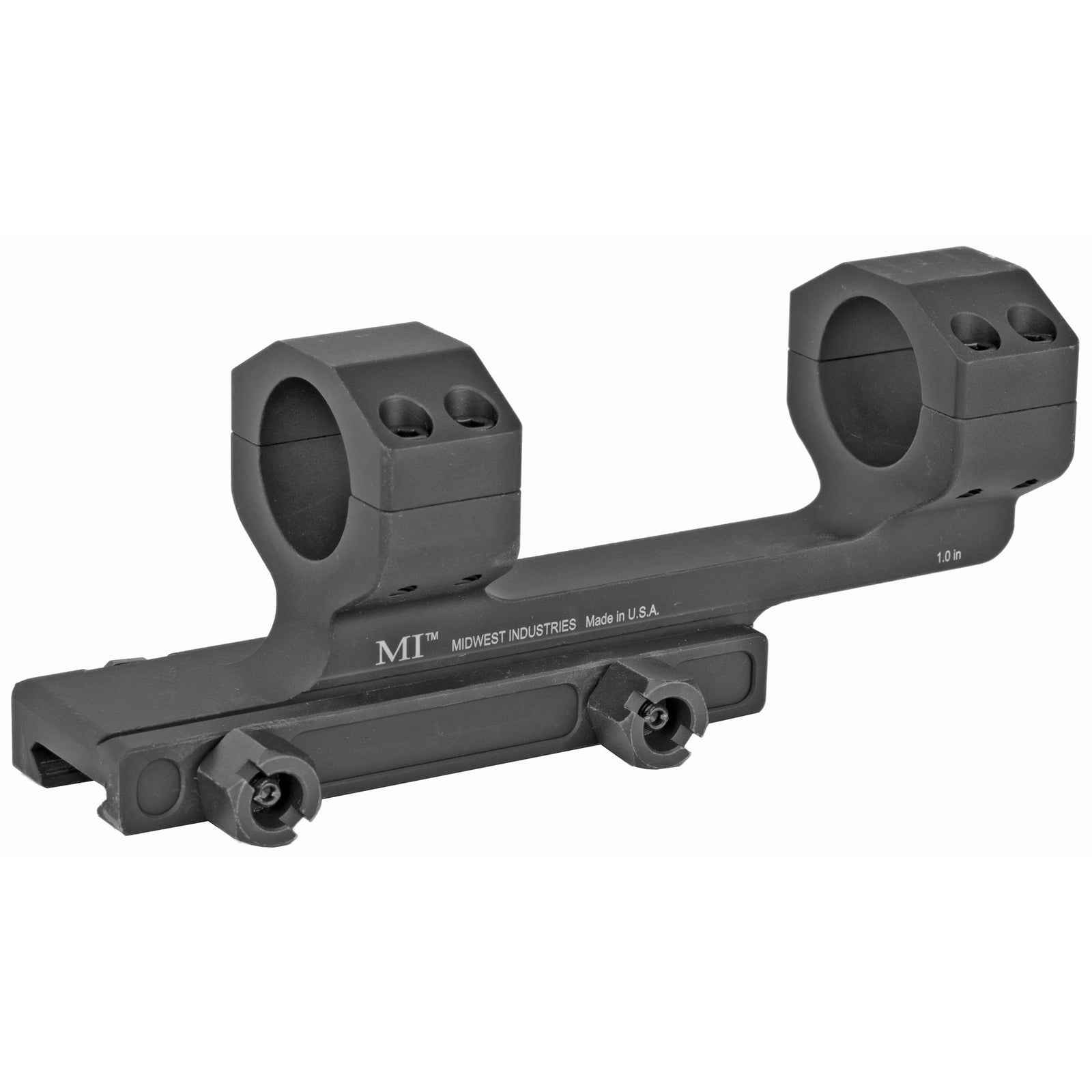 MIDWEST 1" SCOPE MOUNT GEN2 BLK - American Ordnance
