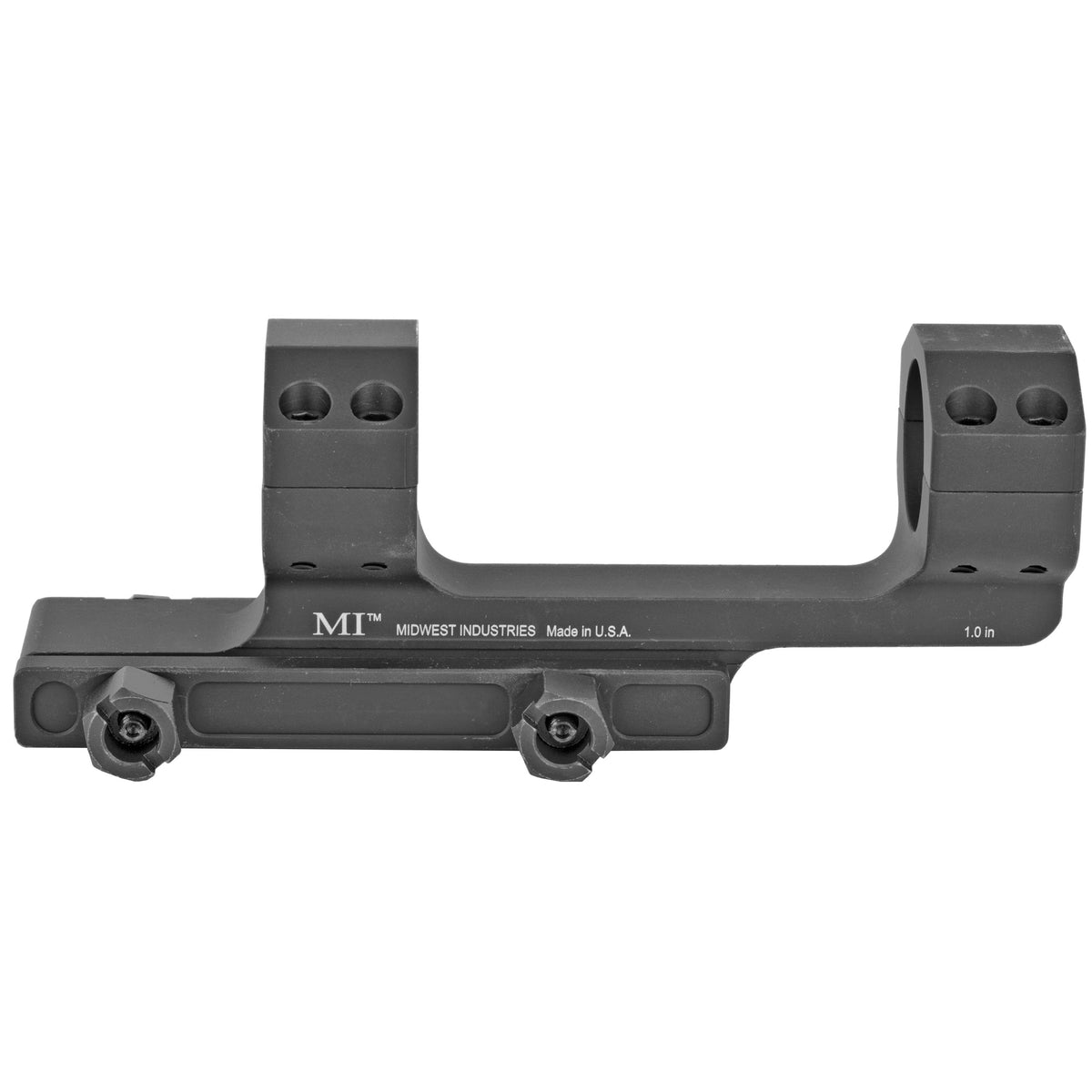 MIDWEST 1&quot; SCOPE MOUNT GEN2 BLK - American Ordnance