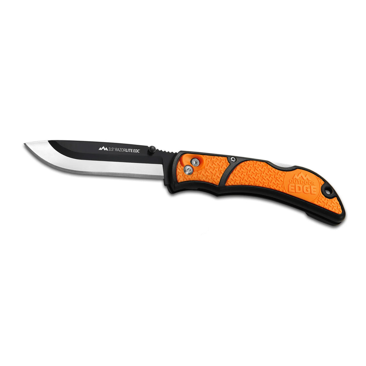 OD EDGE RAZOR-EDC LT 3.5" 6 BLDS ORG - American Ordnance
