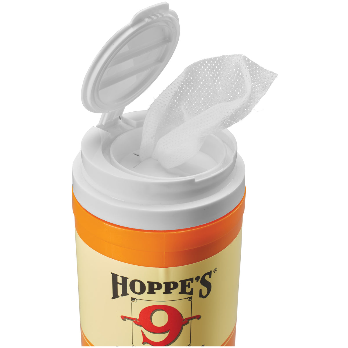 HOPPES GUN OIL WIPES 7X8&quot; 120CT - American Ordnance