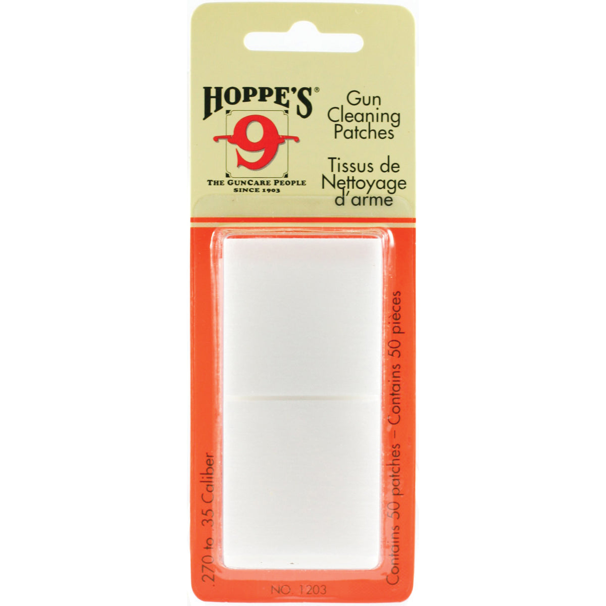 HOPPES CLNG PATCH 270-35 50/BAG - American Ordnance