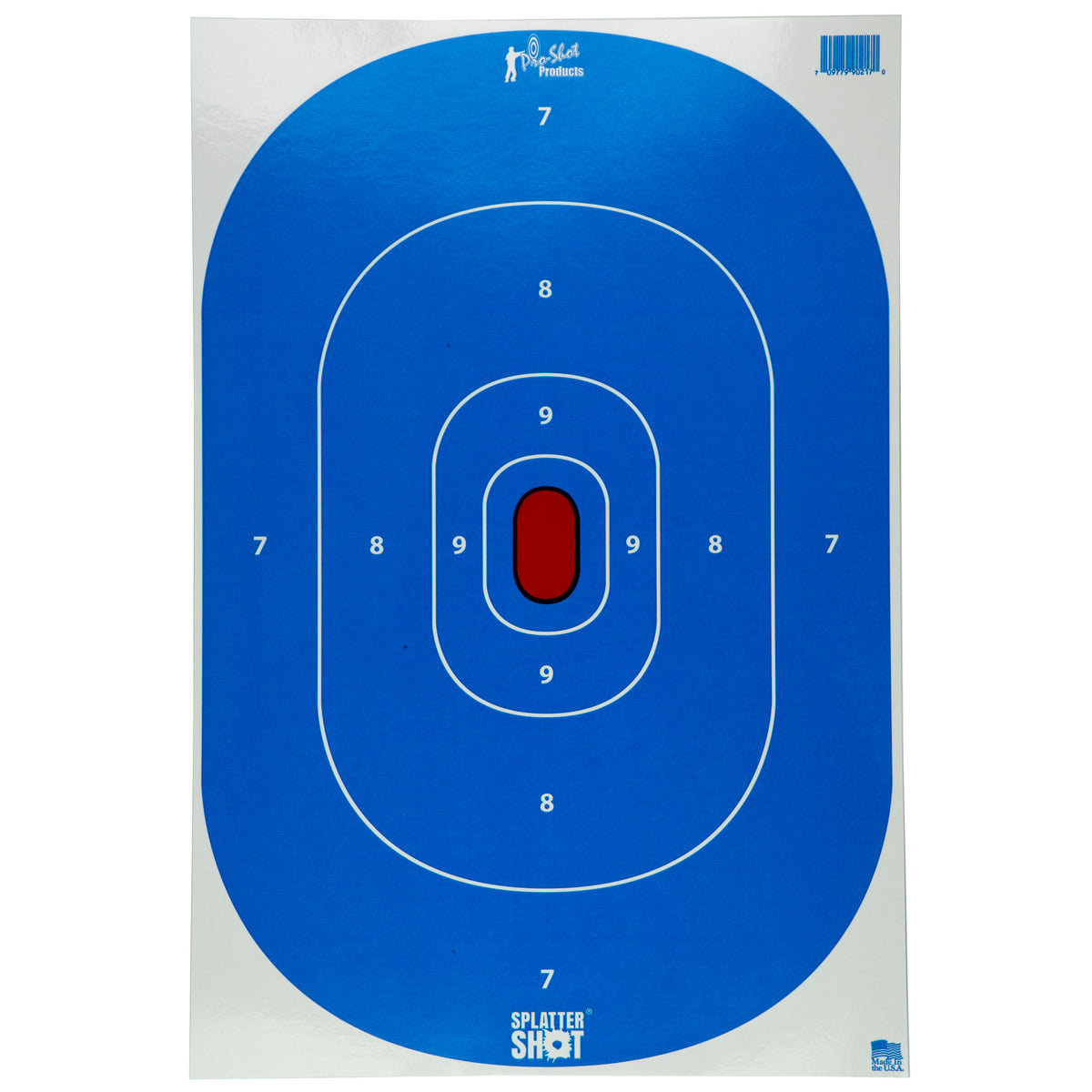 PRO-SHOT TARGET 12X18 SILH IN TP 8PK - American Ordnance
