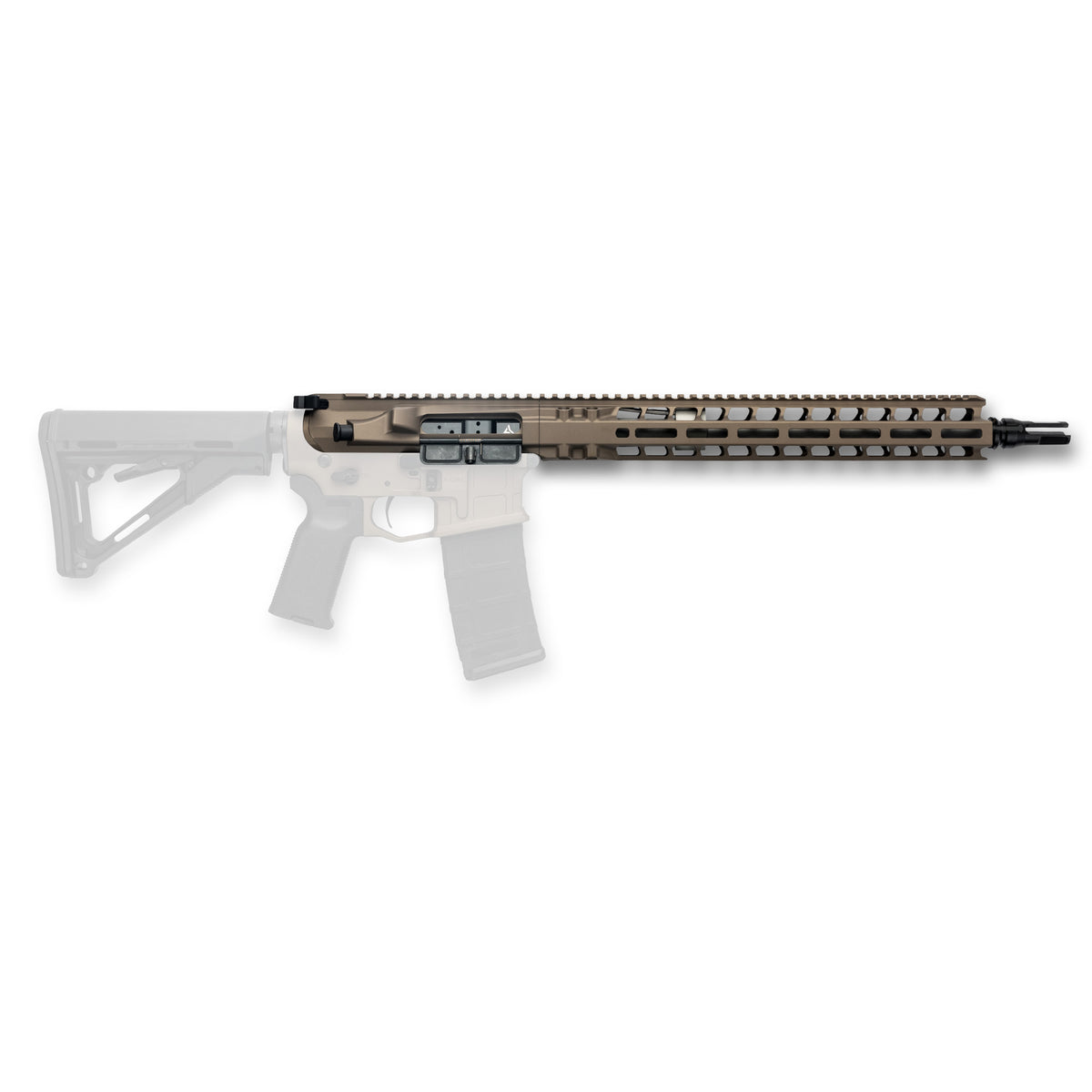RADIAN COMPLETE UPPER 14.5&quot; 223 WYLDE BROWN