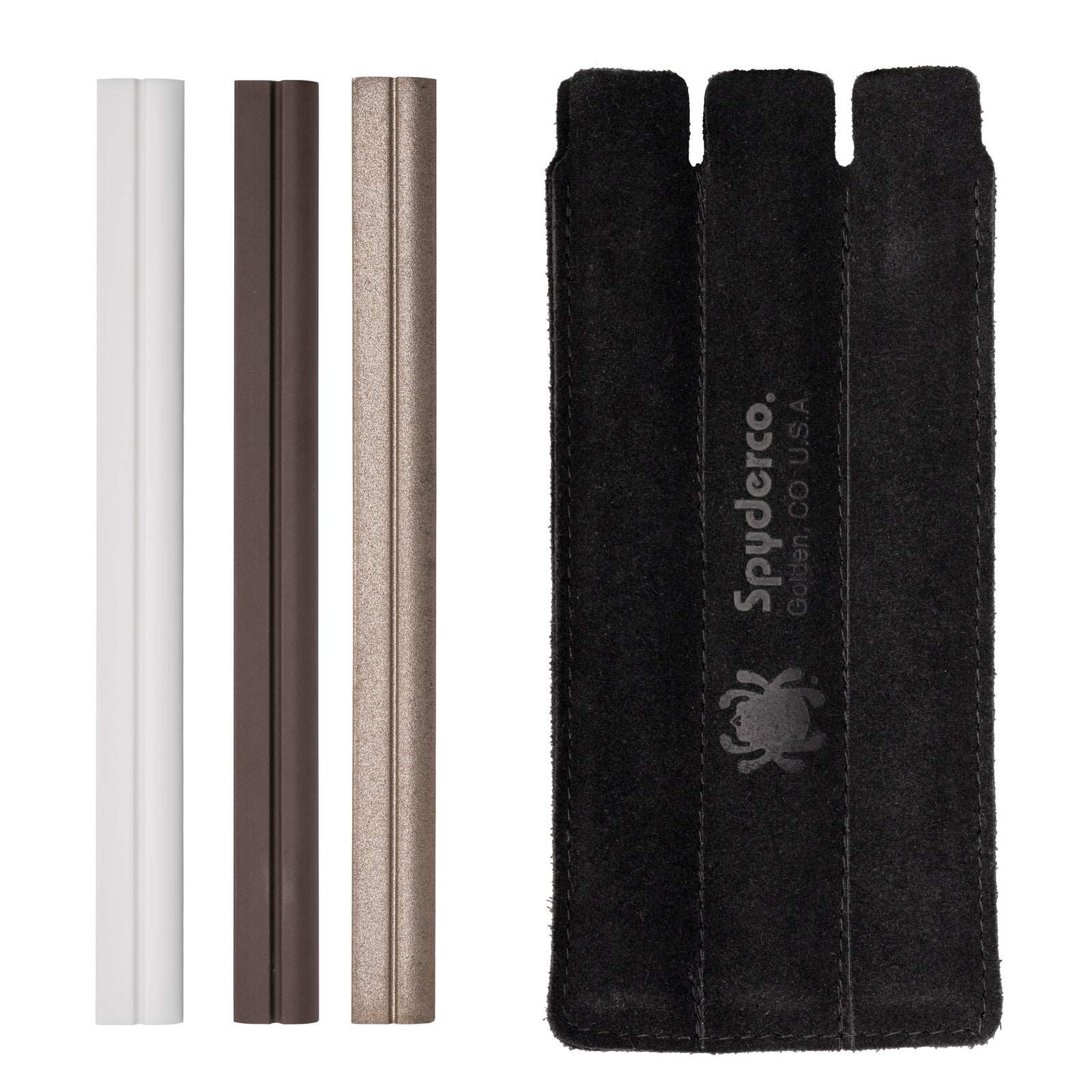 SPYDERCO PROFILE STONE SET W/POUCH - American Ordnance