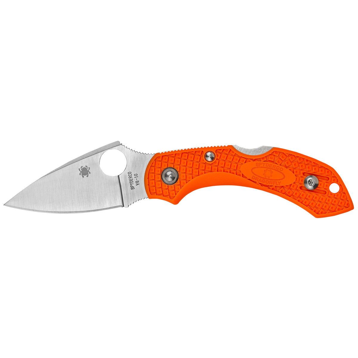 SPYDERCO DRAGONFLY2 ORANGE FRN PLN - American Ordnance