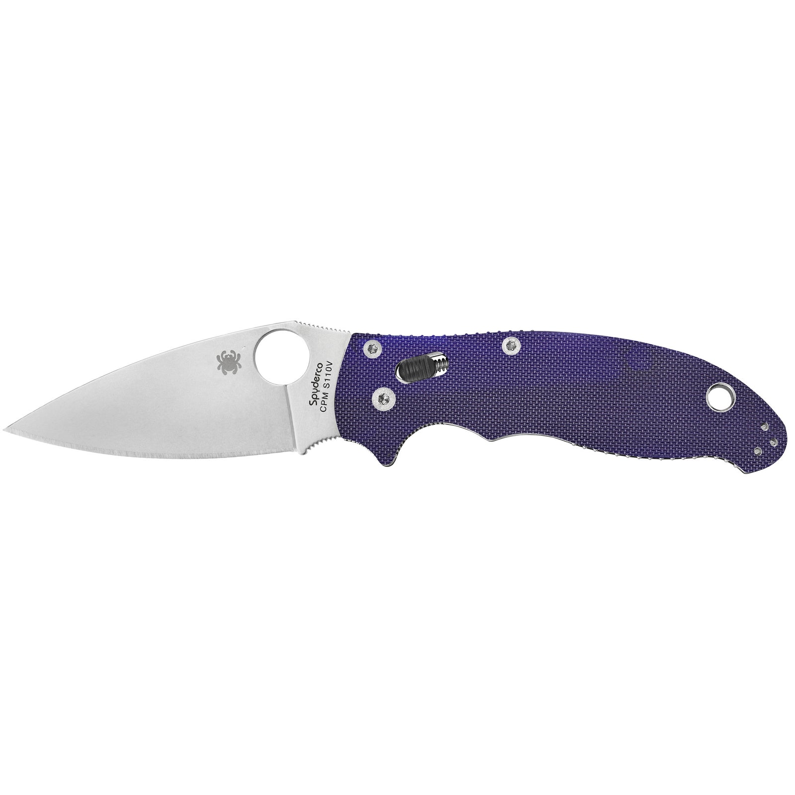SPYDERCO MANIX 2 G-10 DARK BL 3.375" - American Ordnance