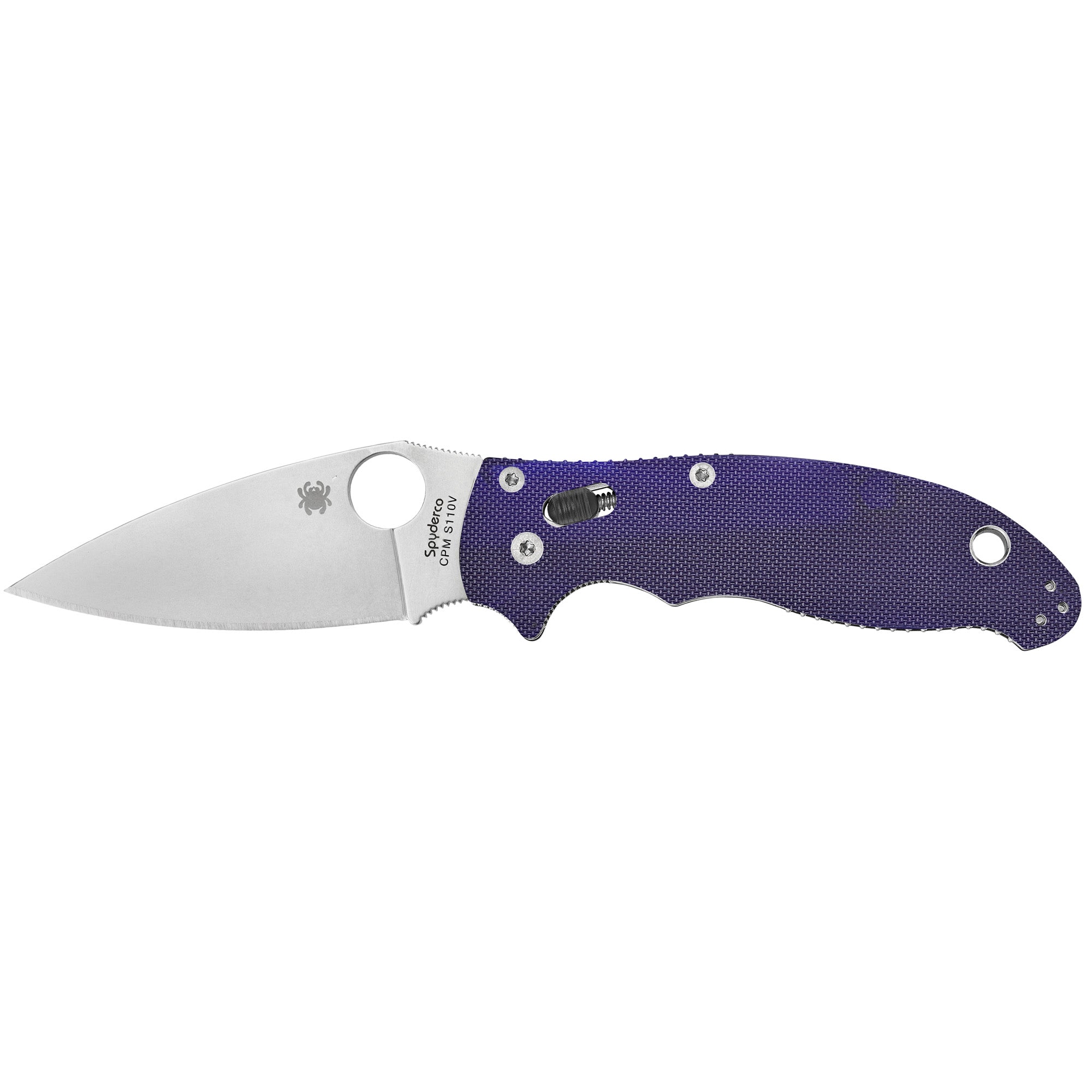 SPYDERCO MANIX 2 G-10 DARK BL 3.375" - American Ordnance