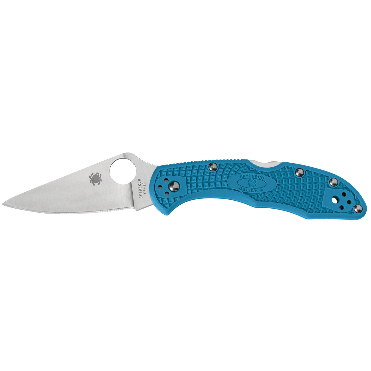 SPYDERCO DELICA 4 LTWT BLUE - American Ordnance