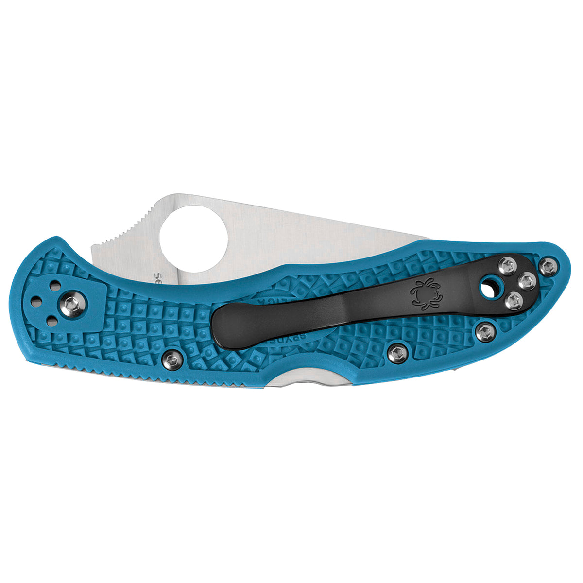 SPYDERCO DELICA 4 LTWT BLUE - American Ordnance