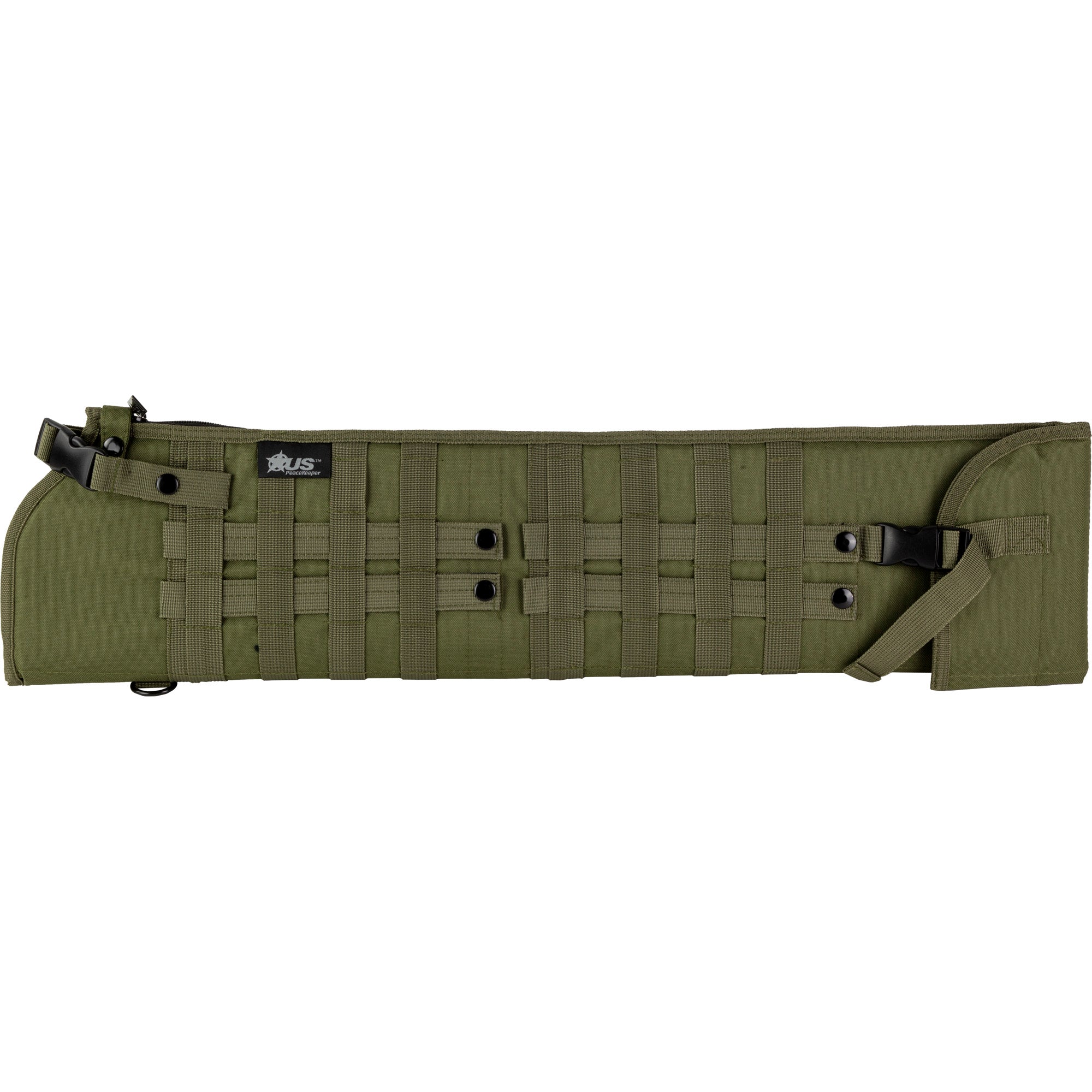 US PK SHOTGUN SCABBARD POLY OD GREEN - American Ordnance