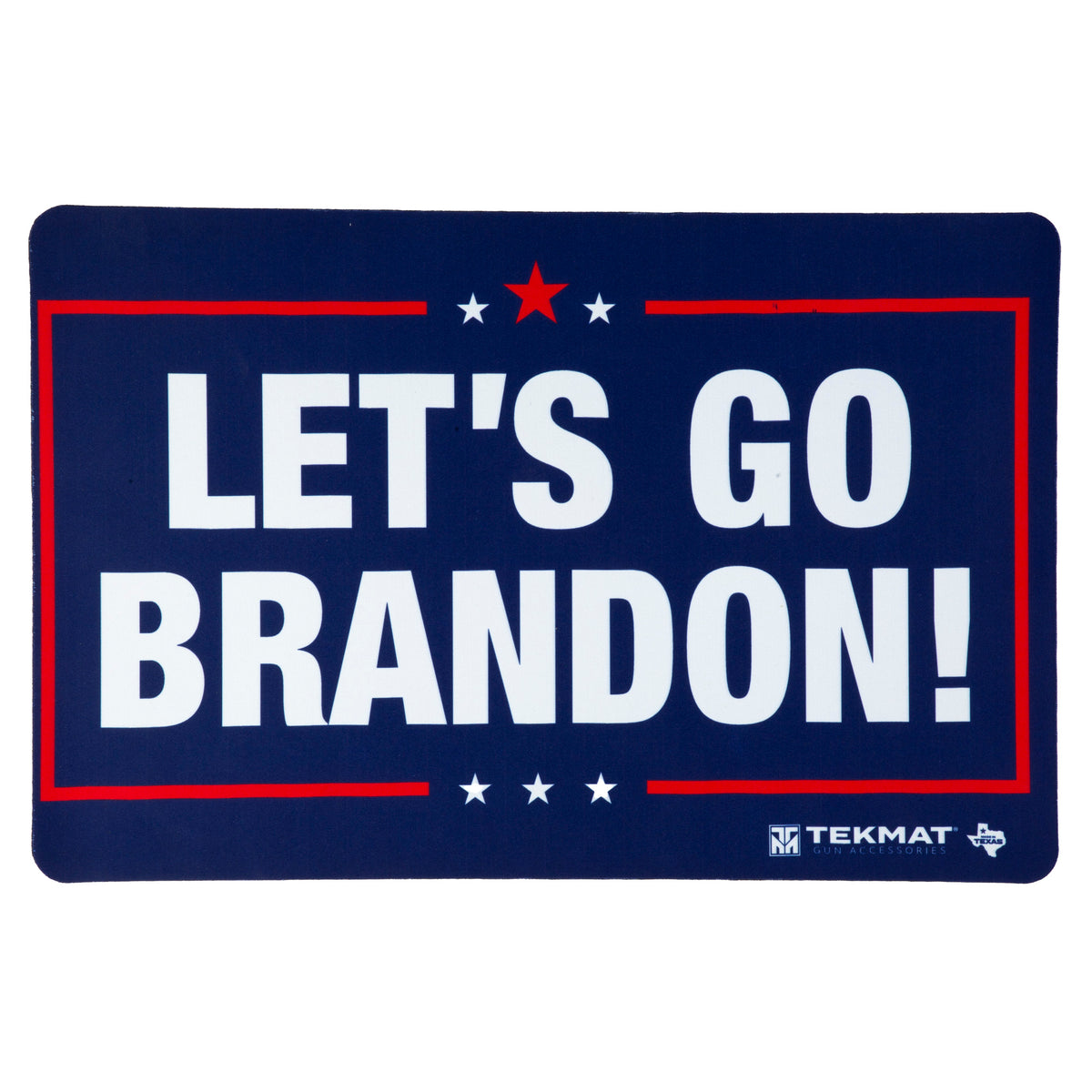 TEKMAT PISTOL MAT LET&#39;S GO BRANDON