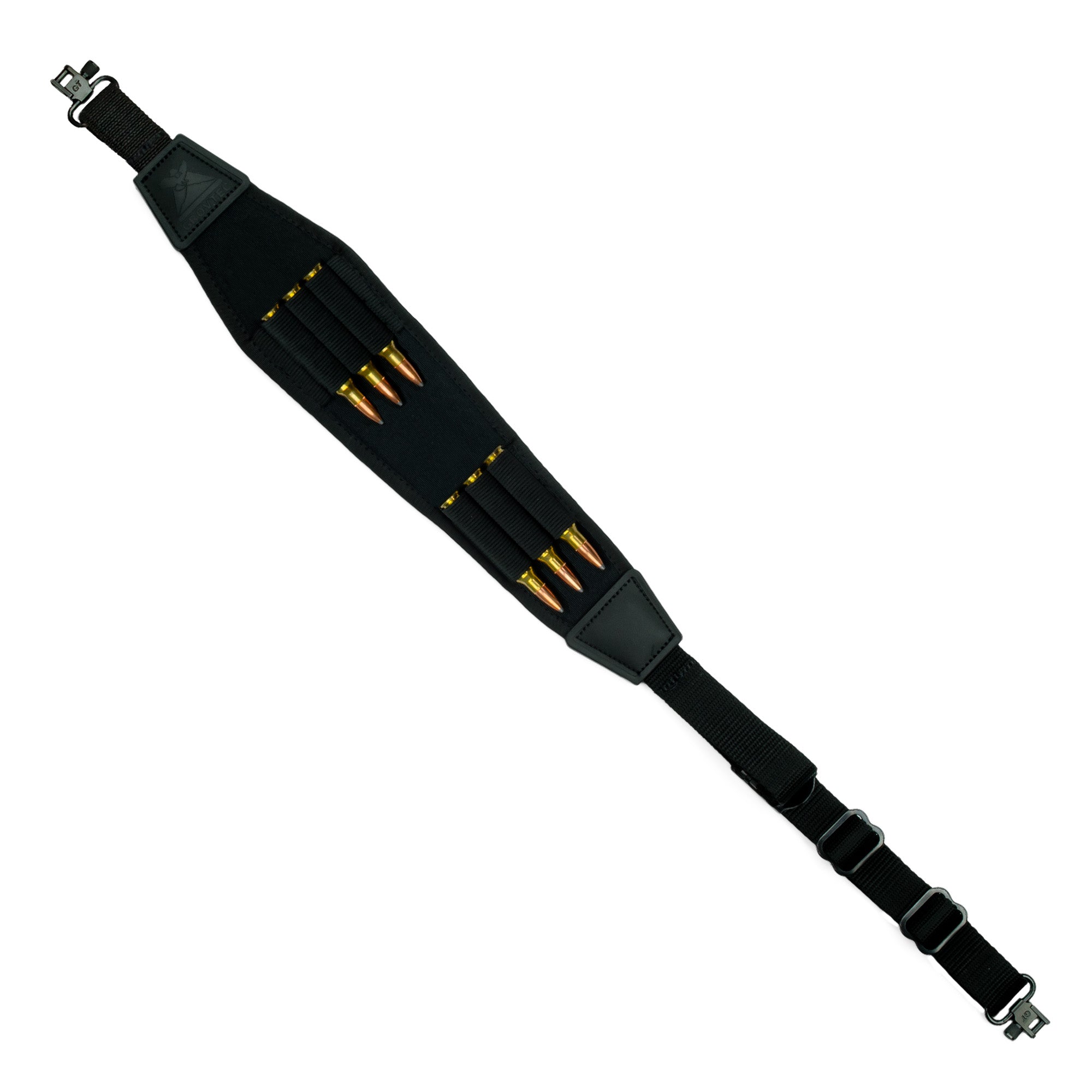 GROVTEC RIFLE CRTDG SLING 48X1 BLK - American Ordnance