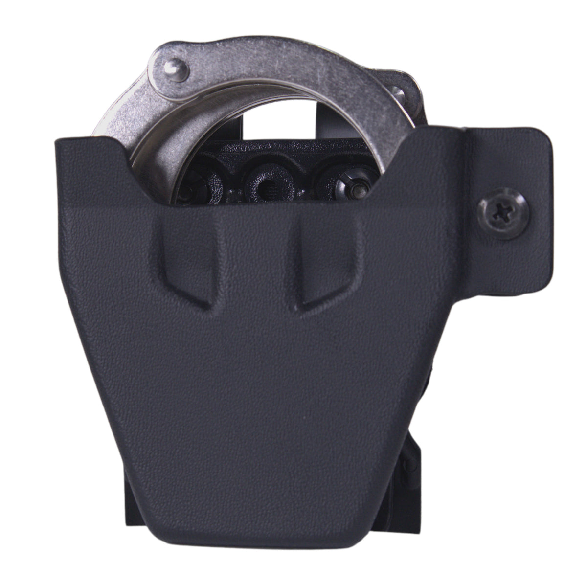 HSGI UL CHAINED HANDCUFF PCH PLM BLK - American Ordnance