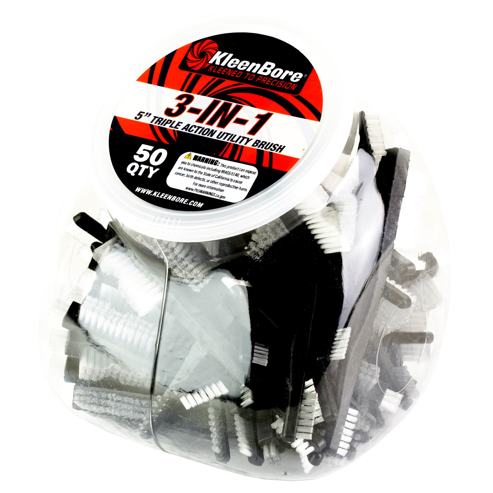 KLEEN BR 5" NYLON UTILITY BRUSH 50PK - American Ordnance