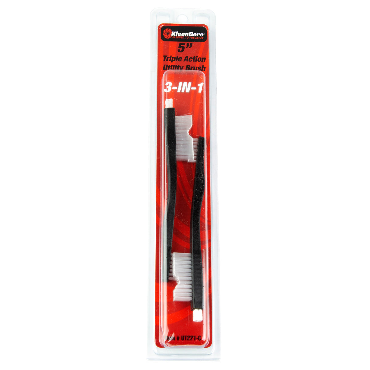KLEEN BR 5&quot; NYLON UTILITY BRUSH 2PK - American Ordnance