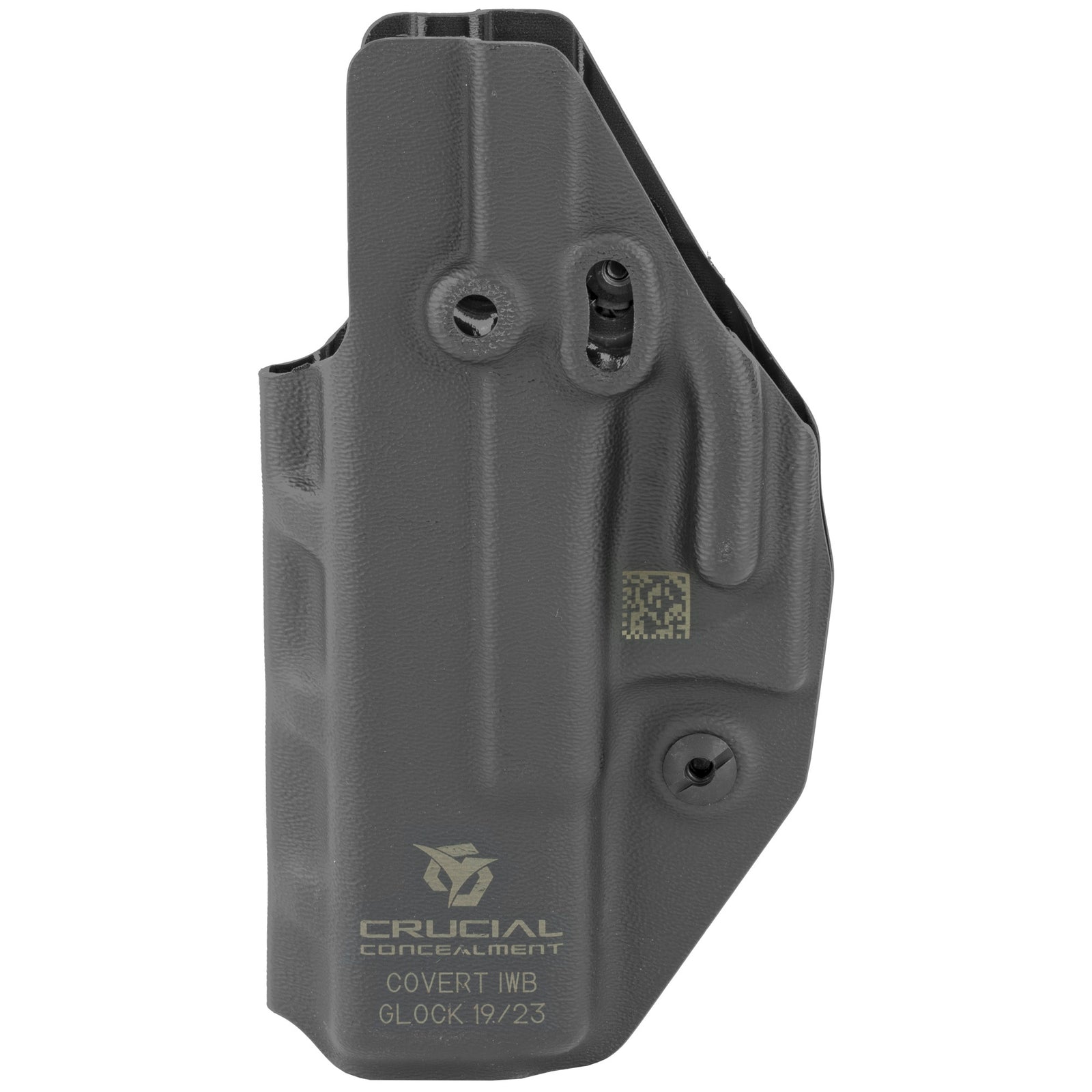 CRUCIAL IWB FOR GLOCK 19 AMBI BLK - American Ordnance