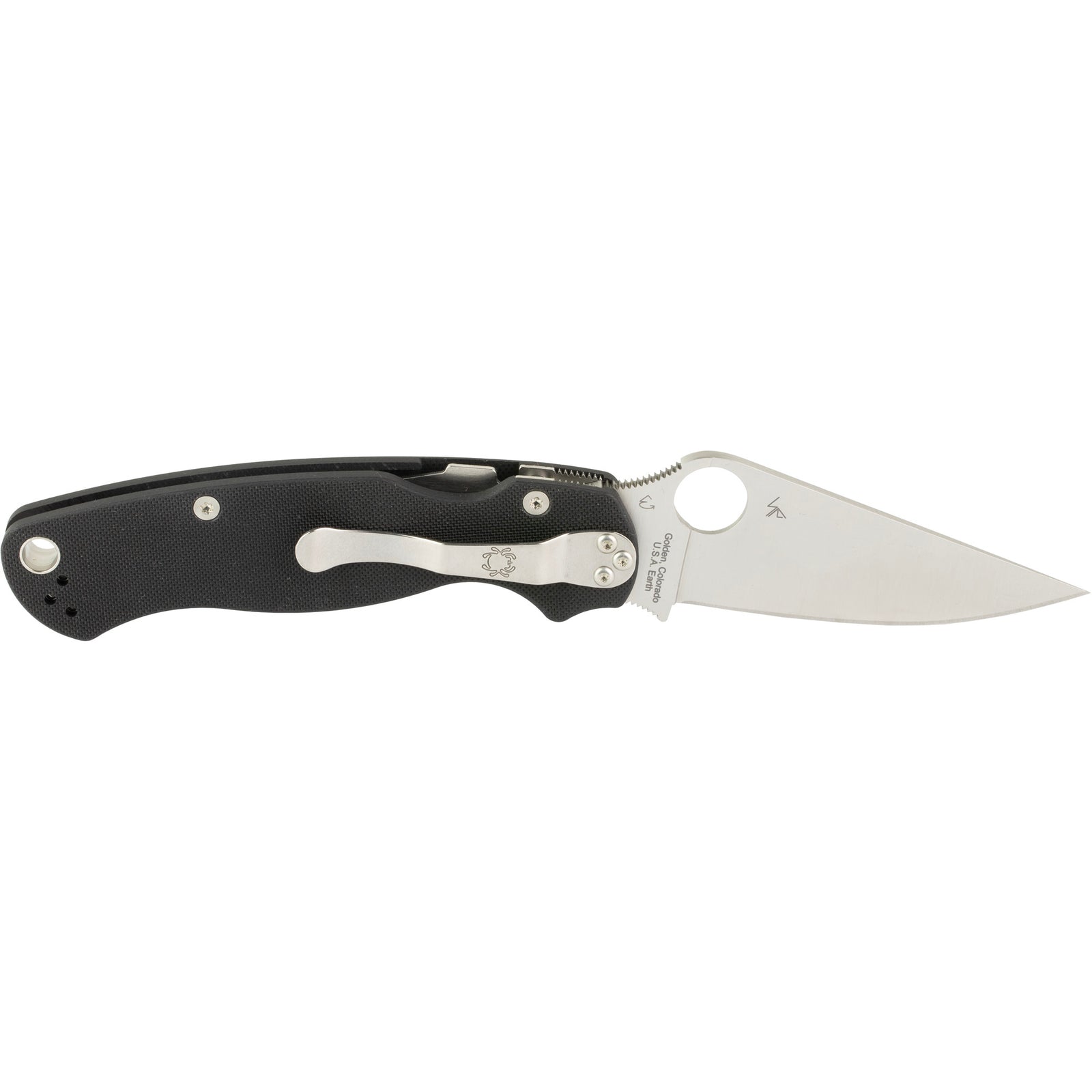 SPYDERCO PARA MILITARY 2 G-10 PLAIN - American Ordnance
