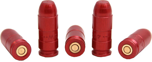 ALUMINUM 5PKCARLSONS SNAP CAP .40S&W - American Ordnance