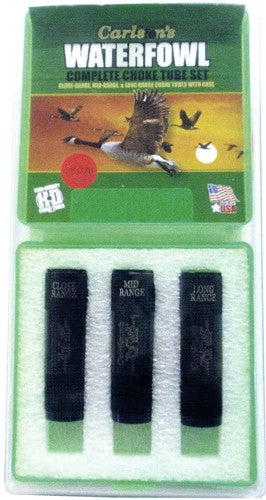 3PK 12GA C/M/L-RANGE BER MOBILCARLSONS CHOKE TUBE WATERFOWL - American Ordnance