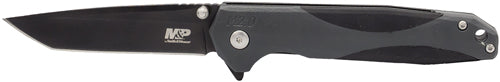 FOLDER 3.5" TANTO FNGR FLIPPERS&W KNIFE M&P M2.0 2-TONE CLIP - American Ordnance
