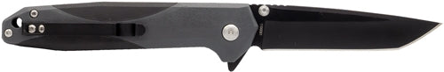 FOLDER 3.5" TANTO FNGR FLIPPERS&W KNIFE M&P M2.0 2-TONE CLIP - American Ordnance