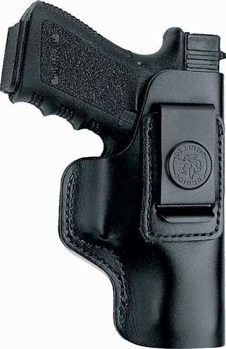 RH LEATHER GLK 17222021 BLKDESANTIS INSIDER HOLSTER IWB - American Ordnance