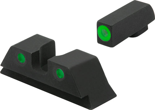 SET GREEN/GRN FOR GLOCK 42/43MEPROLIGHT HYPER BRIGHT TRIT - American Ordnance