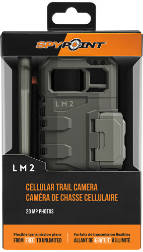 AT&T/T-MOBILE 20MP GRAY<SPYPOINT TRAIL CAM LM2 LTE - American Ordnance