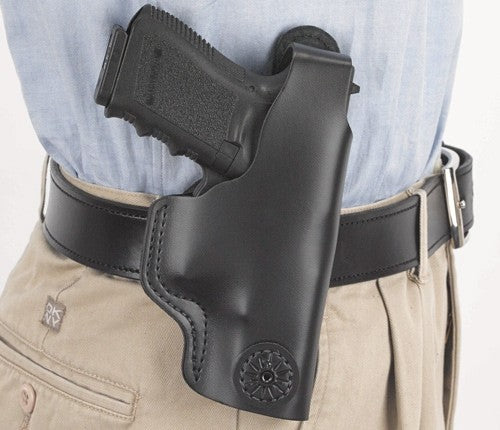 IWB/OWB RH LTHR SHIELD 9/40 BLDESANTIS DUAL CARRY II HOLSTER - American Ordnance