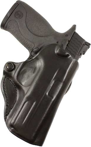 RH OWB LEATHER MOSBRG MC1SC B<DESANTIS MINI SCABBARD HOLSTER - American Ordnance