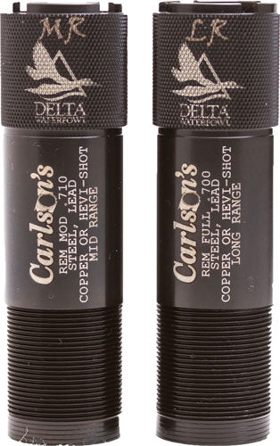 2PK 12GA M/L-RANGE REM CHOKECARLSONS CHOKE TUBE WATERFOWL - American Ordnance