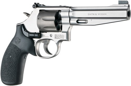 S&W K/L FRAME ROUND BUTT BLKHOGUE LE LASER GRIP - American Ordnance