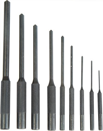 SET 18-PUNCHES/1-HAMMER/CASEWHEELER ROLL PIN PUNCH MASTER - American Ordnance